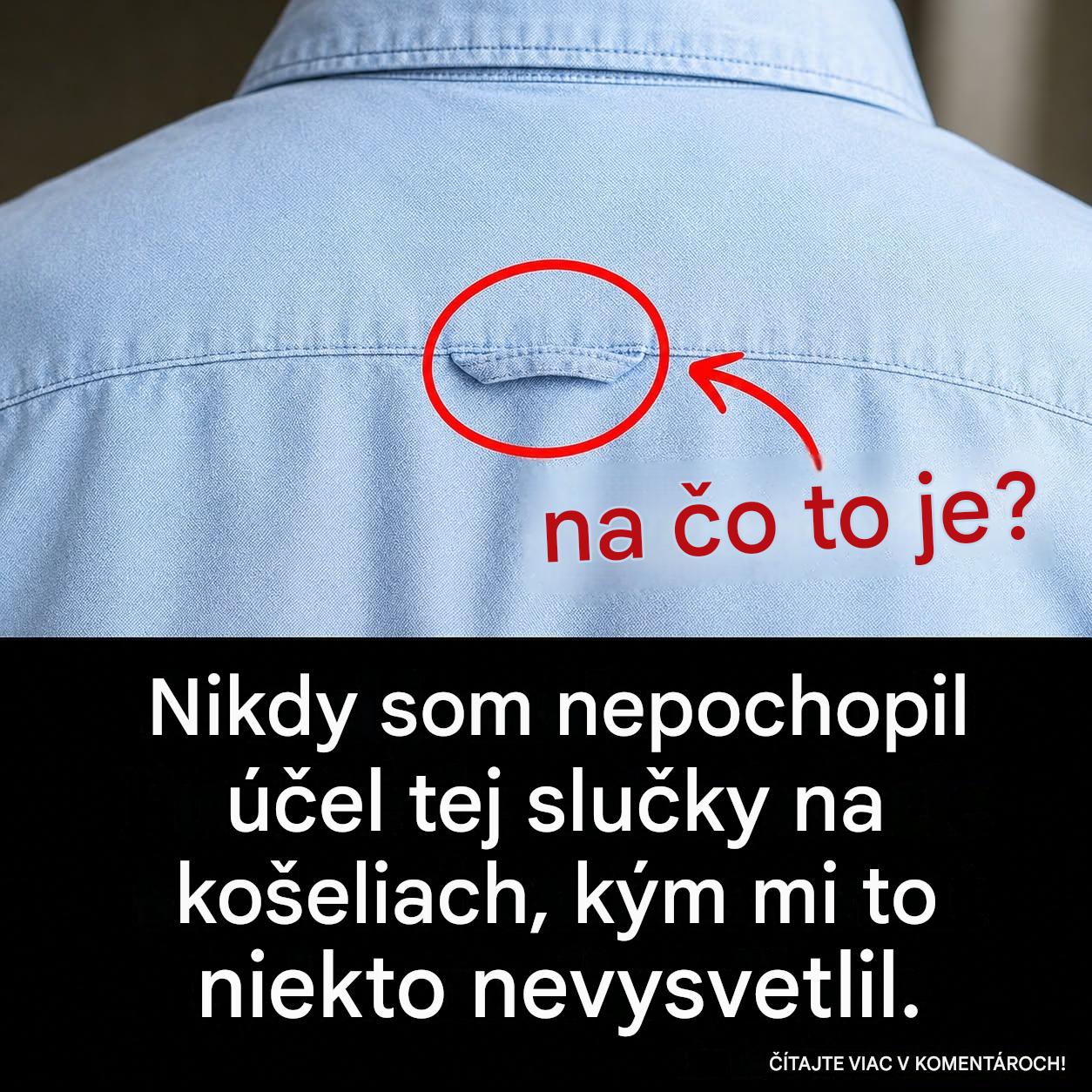 Zadné pútko na košeliach: praktický detail, ktorý sa stal symbolom nadčasového štýlu