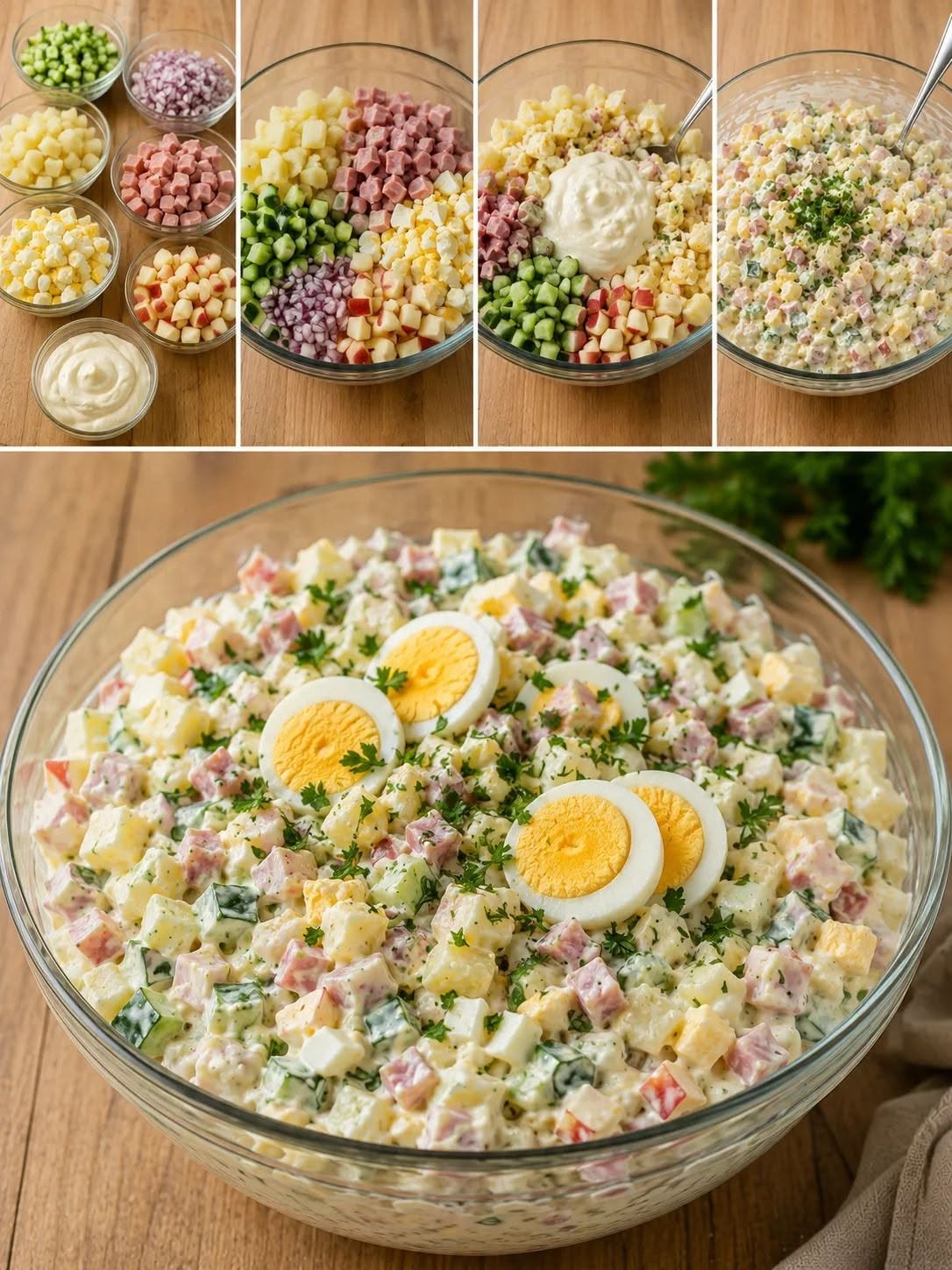 Krémový piemontský šalát – jednoduchý a chutný recept