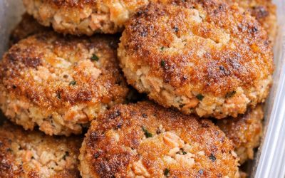 Nízkosacharidové lososové placky z 3 ingrediencií