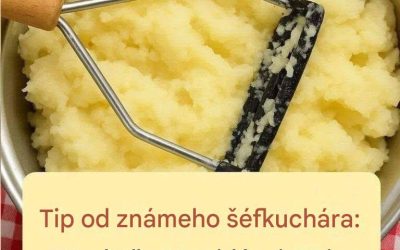Známa rada šéfkuchára: „Prestaňte pridávať mlieko alebo vodu do zemiakovej kaše. Táto prísada ju robí krémovejšou ako v reštaurácii!“
