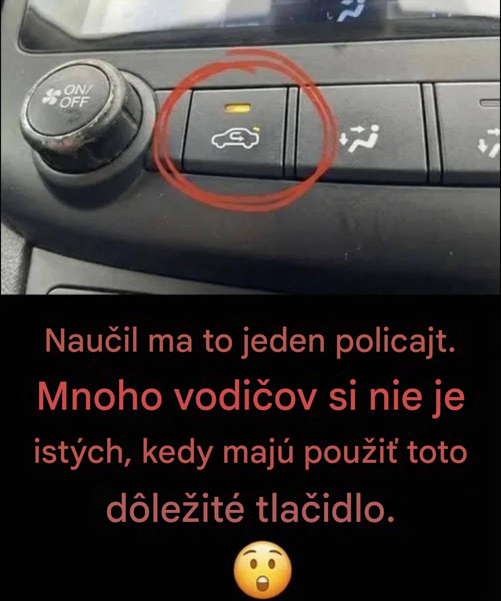 Skrytá úloha tlačidla recirkulácie vzduchu vo vašom zážitku z jazdy
